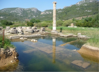gümüldür gezilecek yerler - klaros antik kenti